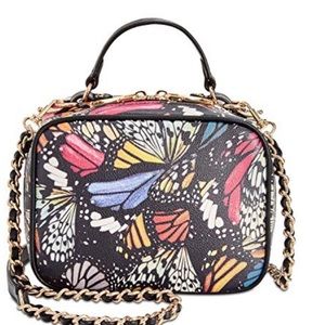 NWT INC crossbody bag. Super cute butterfly print